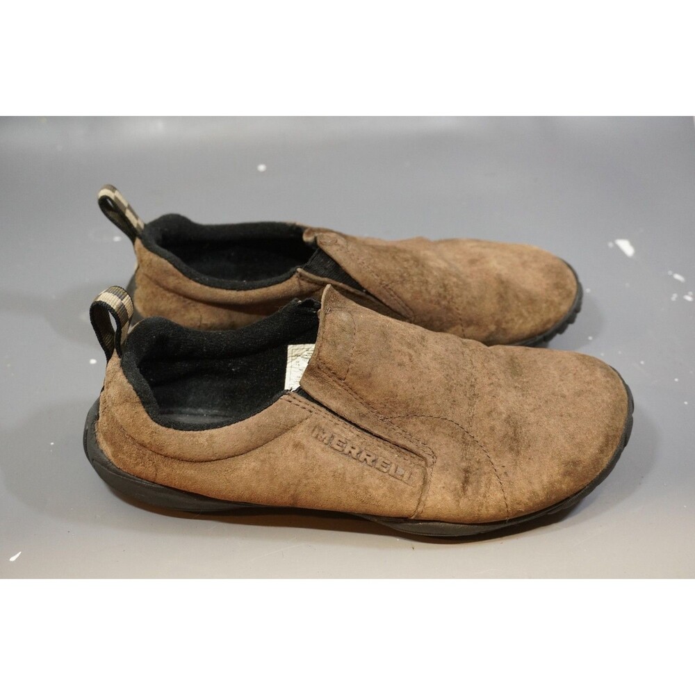 Merrell Jungle Glove Gunsmoke Suede Slip On Shoes Womens Size 7.5 Vibram J48396